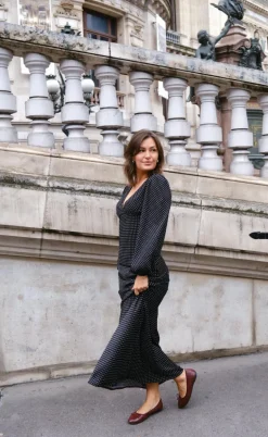 Neo Noir Nederdel - Lola Dot - Black