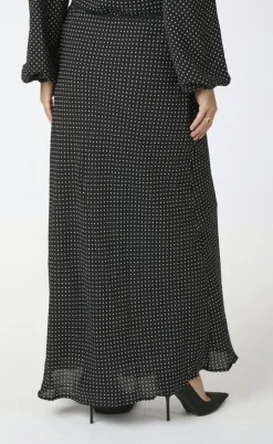 Neo Noir Nederdel - Lola Dot - Black