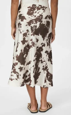 Neo Noir Nederdel - Viso Cow Print - Brown