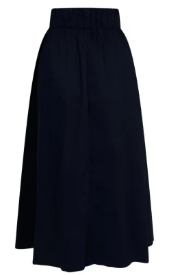 Neo Noir Nederdel - Yara Poplin - Black