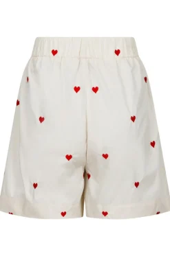 Neo Noir Shorts - Sakuri Hearts - Creme