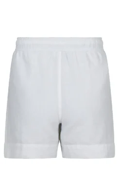Neo Noir Shorts - Shea Linen - White