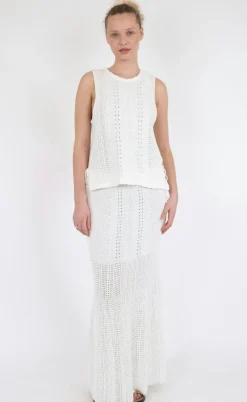 Neo Noir Top - Aritza - White