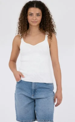 Neo Noir Top - Hanora - White