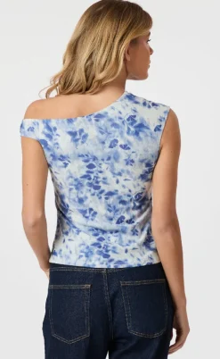 Neo Noir Top - Peri Mesh - Light Blue