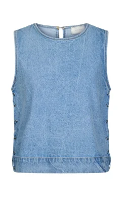 Neo Noir Top - Svetlana Braid - Blue