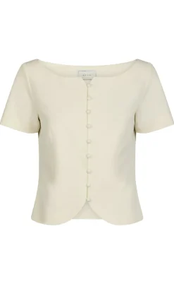 Neo Noir Top - Tango Structure - Off White