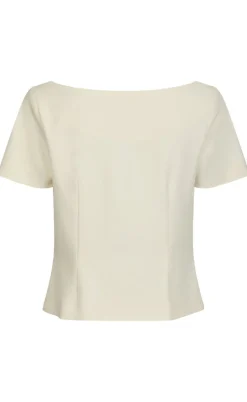 Neo Noir Top - Tango Structure - Off White