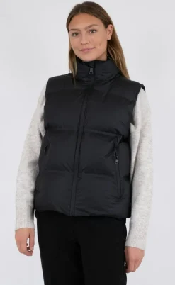 Neo Noir Vest - Annike C Puffer - Black