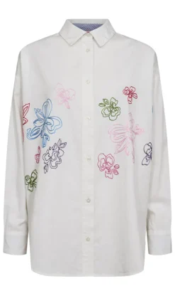 Nümph Bluse - Faith - Bright White