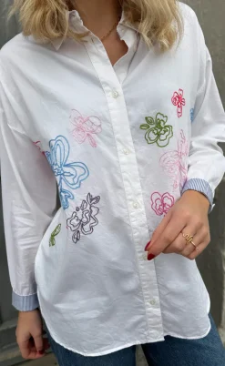 Nümph Bluse - Faith - Bright White