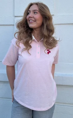 Nümph Bluse - Pippi Polo - Blush Bride