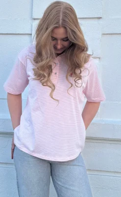 Nümph Bluse - Pippi Polo - Blush Bride