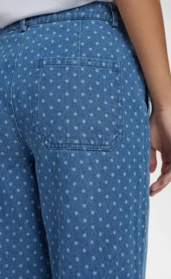 Nümph Bukser - Haddie - Medium Blue Denim