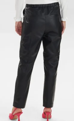 Nümph Bukser - Kim Leather - Caviar