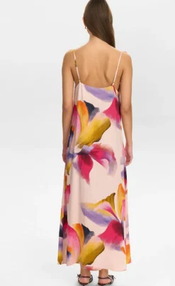 Nümph Kjole - Botanica Slip - Pearl