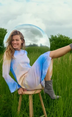 Nümph Kjole - Cloudya - Cerulean