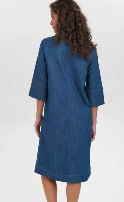 Nümph Kjole - Izzas - Medium Blue Denim