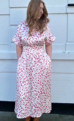 Nümph Kjole - Twinkle - Ecru