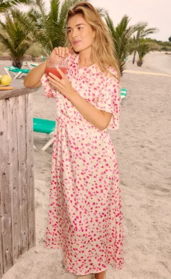 Nümph Kjole - Twinkle - Ecru