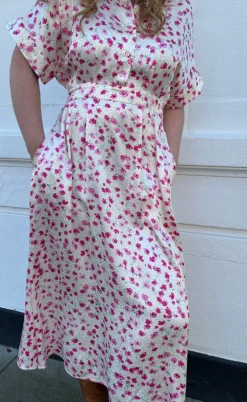 Nümph Kjole - Twinkle - Ecru