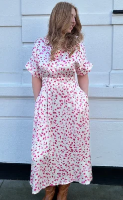 Nümph Kjole - Twinkle - Ecru