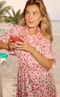 Nümph Kjole - Twinkle - Ecru