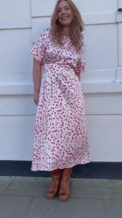 Nümph Kjole - Twinkle - Ecru