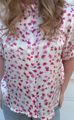 Nümph Skjorte - Twinkle - Ecru