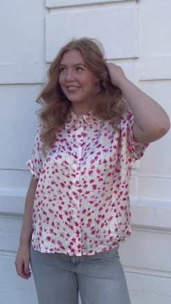 Nümph Skjorte - Twinkle - Ecru