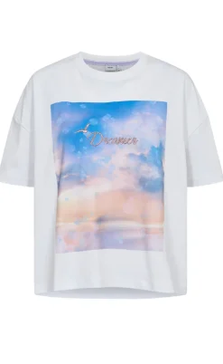 Nümph T-shirt - Cloudya - Bright White