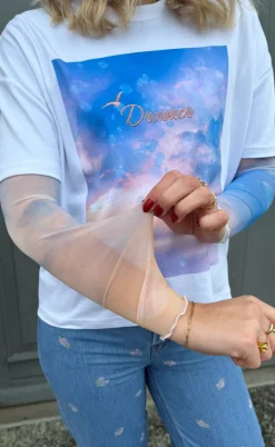 Nümph T-shirt - Cloudya - Bright White