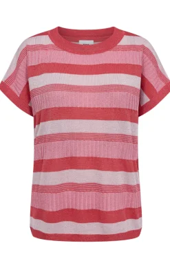 Nümph T-shirt - Maja Darlene - Pink Carnation