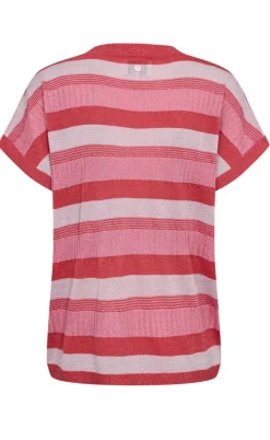 Nümph T-shirt - Maja Darlene - Pink Carnation