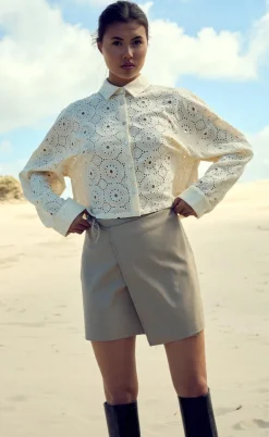 Noella Bluse - Julie - Ivory