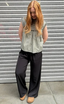 Noella Bluse - Kama - Sage Green