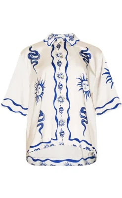 Noella Bluse - Kealy - Chana Blue Print