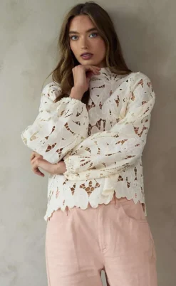 Noella Bluse - Kimika - Ivory