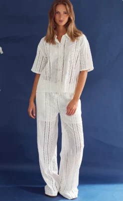 Noella Bukser - Kimona - White