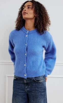 Noella Cardigan - Kae - Dove Blue