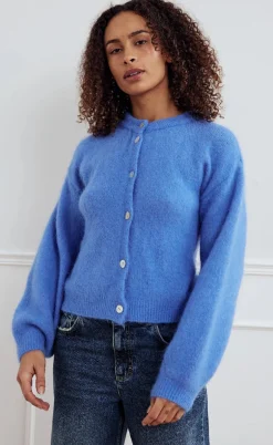 Noella Cardigan - Kae - Dove Blue