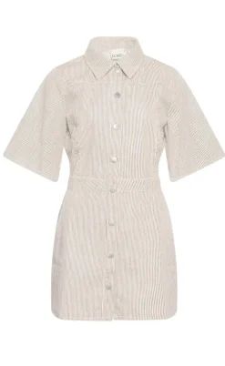 Noella Kjole - Benita - Beige/White