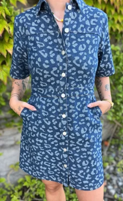 Noella Kjole - Benita - Mid Blue Wash