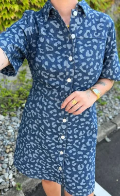 Noella Kjole - Benita - Mid Blue Wash