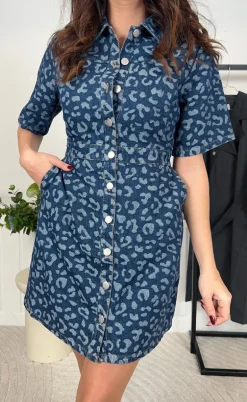 Noella Kjole - Benita - Mid Blue Wash