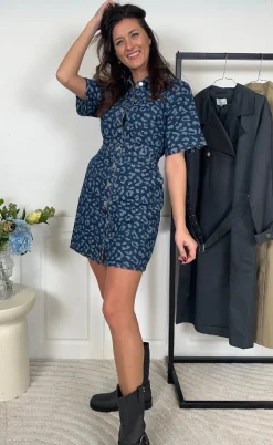 Noella Kjole - Benita - Mid Blue Wash