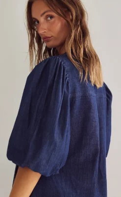 Noella Kjole - Larissa - Medium Blue Wash