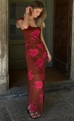 Noella Kjole - Lauryn - Cassie Brown Print