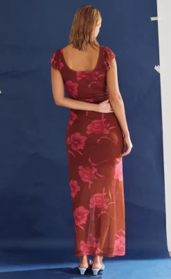 Noella Kjole - Lauryn - Cassie Brown Print