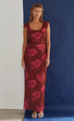 Noella Kjole - Lauryn - Cassie Brown Print